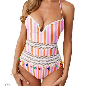 Women’s one piece bathing suit, size small